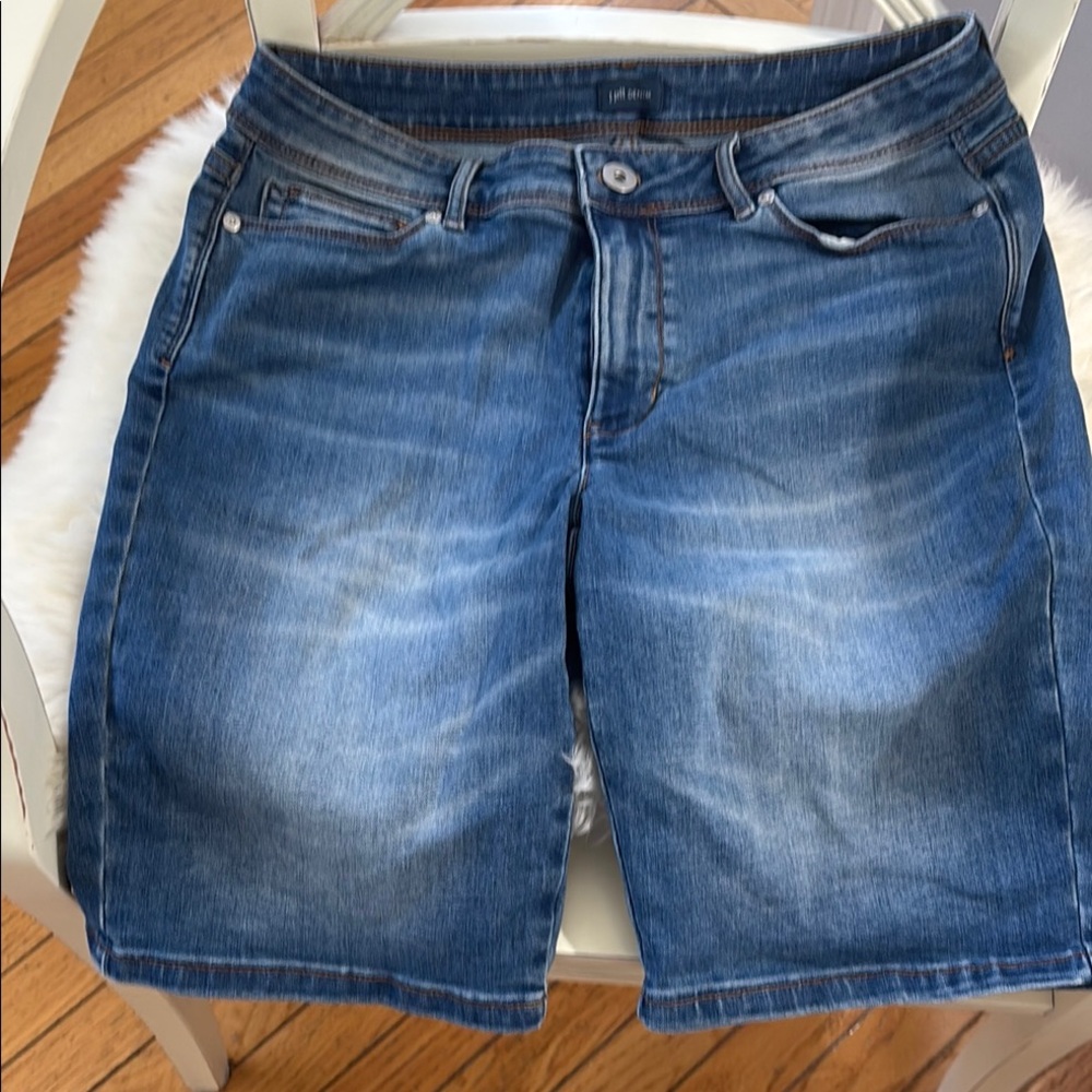 Blue Denim Shorts